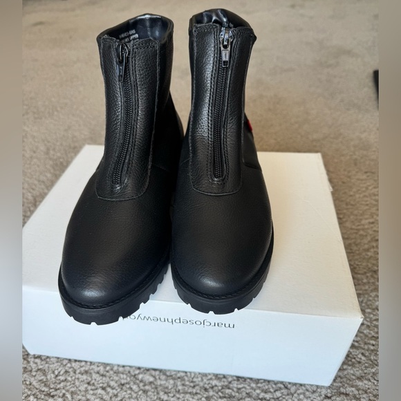 Leather MARC JOSEPH NY, ANKLE BOOTS ASSORTED, ASSORTED COLORS (new) - Picture 3 of 13